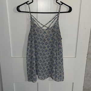 Flowy floral tank in size large bought from small boutique
